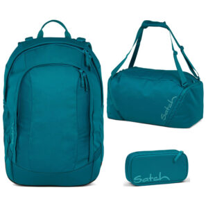Satch Air Schulrucksack-Set 3tlg Deep Petrol