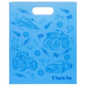 Step by Step Heftbox mit Tragegriff Blau V2