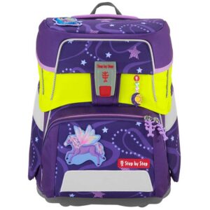 Step by Step LED Neon Pull-Over für Schulranzen Gelb