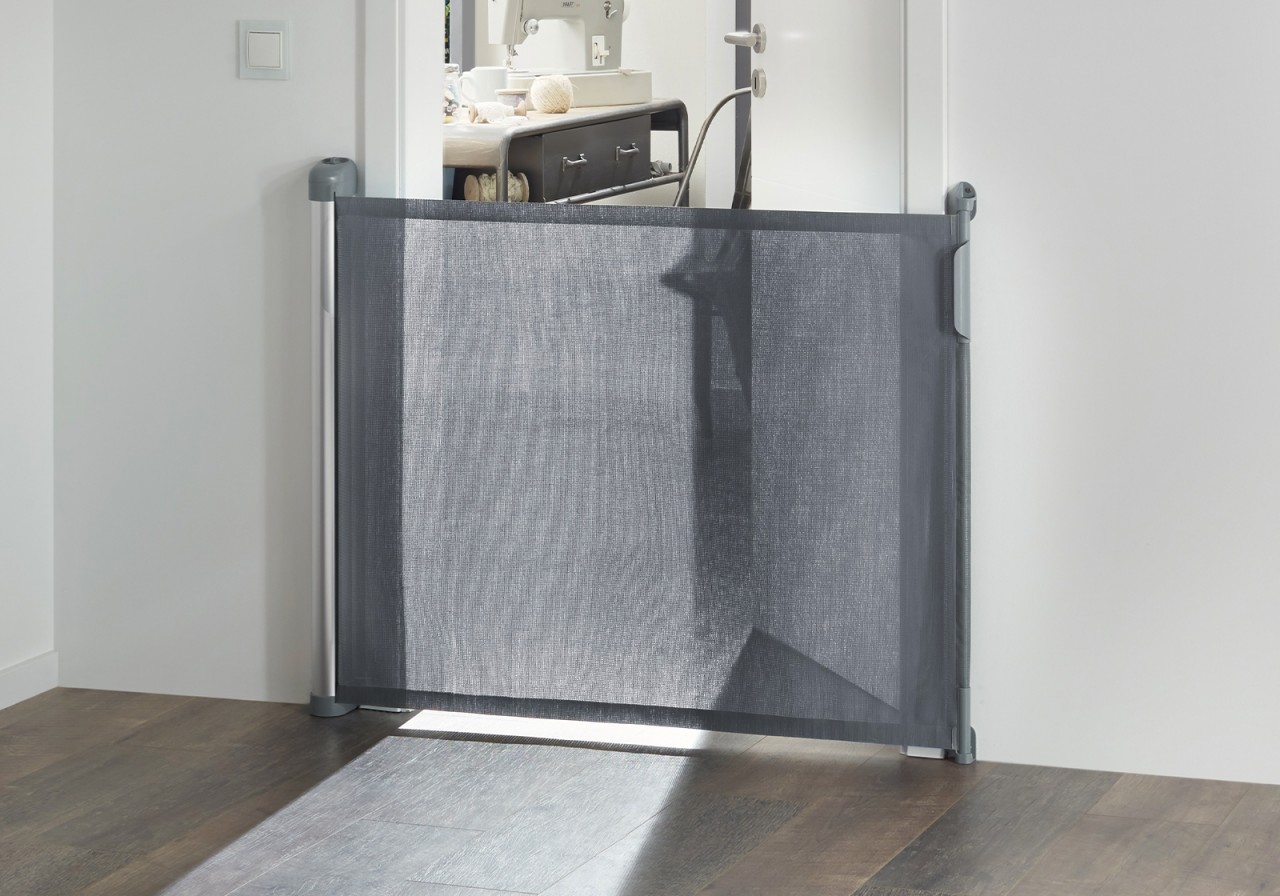 IMPAG® Türschutzrollo Alu 50 - 130 cm, 85 cm Höhe""